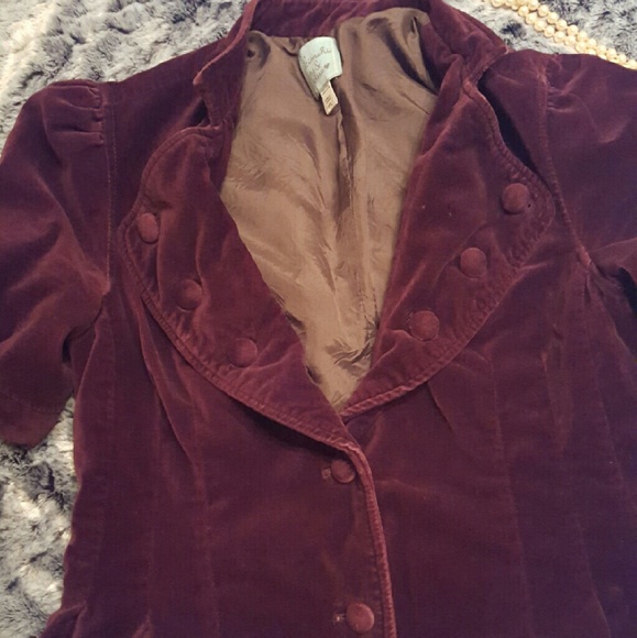 Kimchi Blue Velvet Jacket - Picture 2 of 4